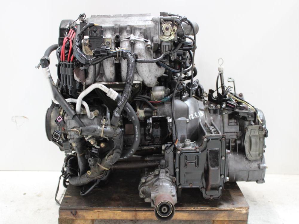 JDM MITSUBISHI 4G63T TURBO CYCLONE 6 BOLT ENGINE WITH AWD A/T WIRING & ECU: Image 9