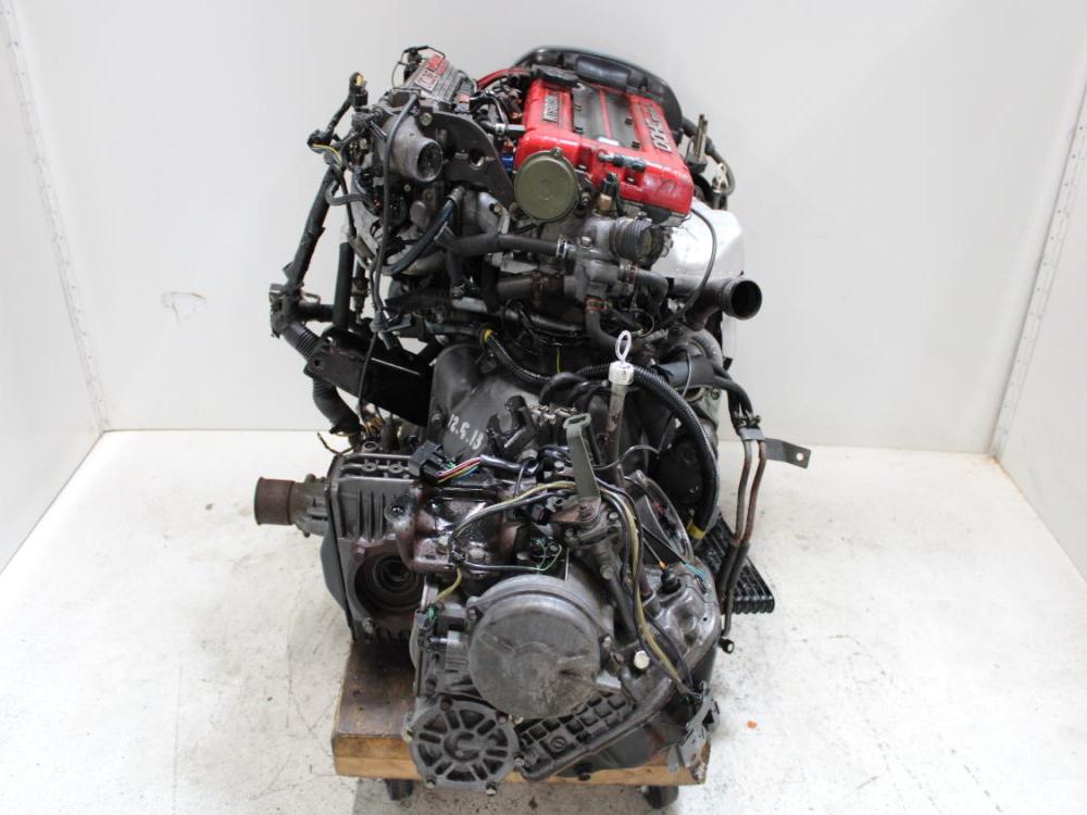 JDM MITSUBISHI 4G63T TURBO CYCLONE 6 BOLT ENGINE WITH AWD A/T WIRING & ECU: Image 11