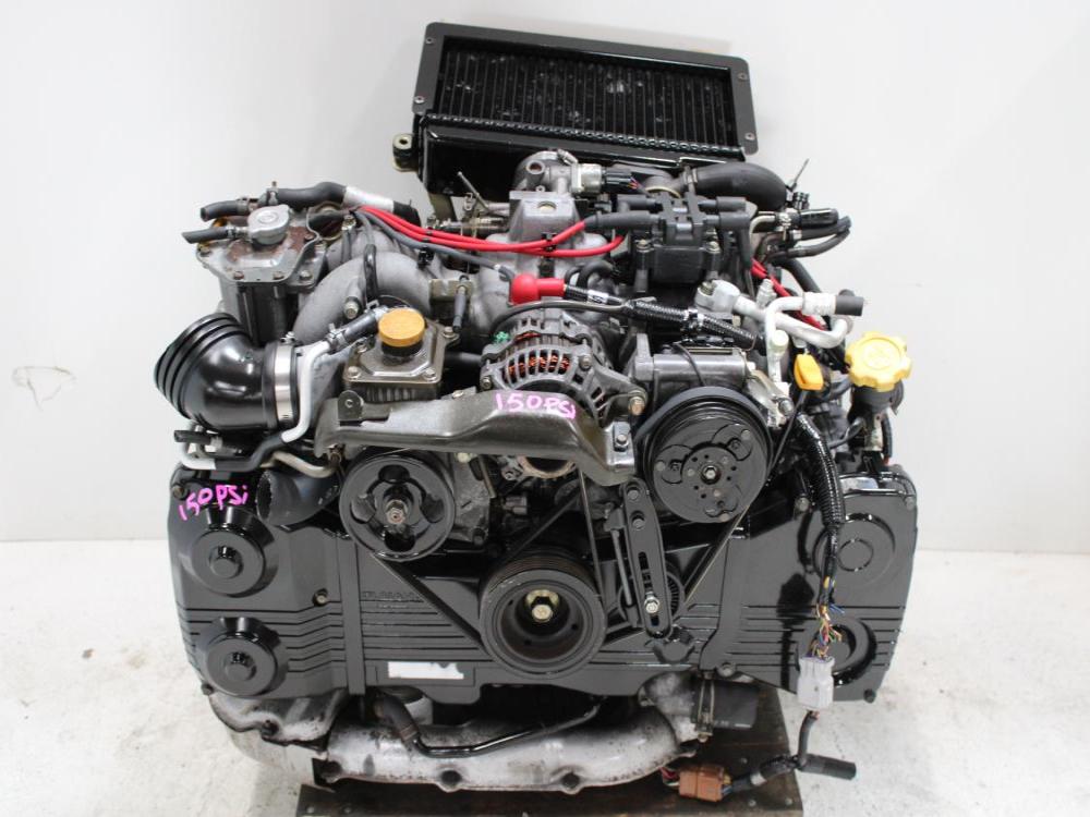 JDM 2002-2005 SUBARU IMPREZA WRX EJ205 2.0L DOHC NON AVCS TURBO ENGINE: Image 1