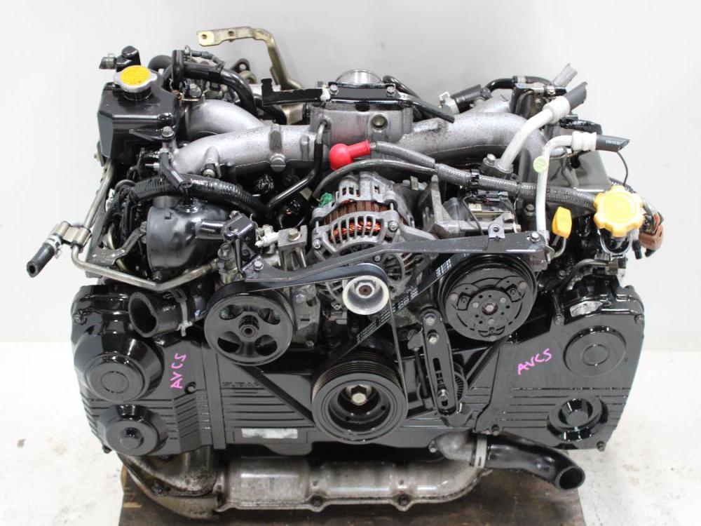 JDM 2002-2005 SUBARU IMPREZA WRX EJ205 2.0L DOHC TURBO AVCS ENGINE: Image 1