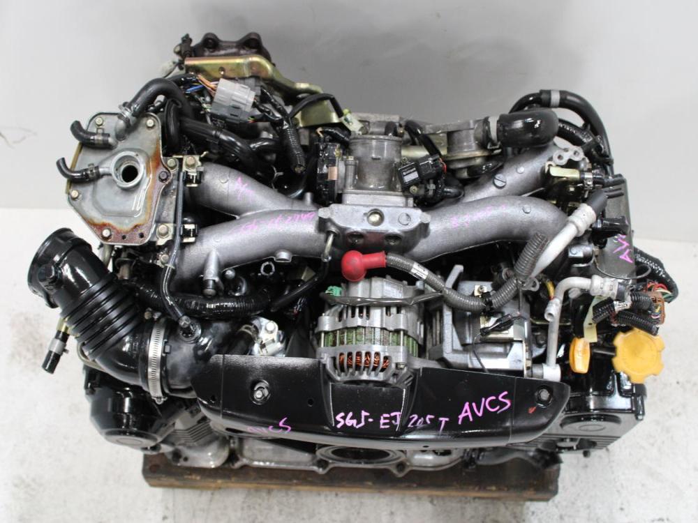 JDM 2002-2005 SUBARU IMPREZA WRX EJ205 2.0L DOHC TURBO AVCS ENGINE: Image 2