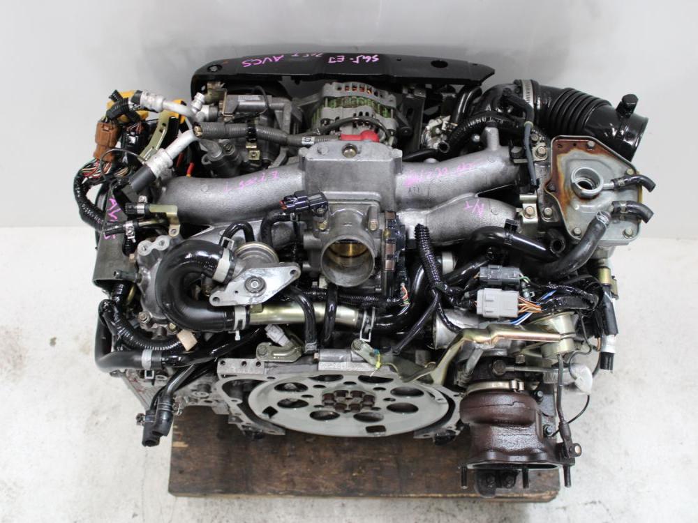 JDM 2002-2005 SUBARU IMPREZA WRX EJ205 2.0L DOHC TURBO AVCS ENGINE: Image 11