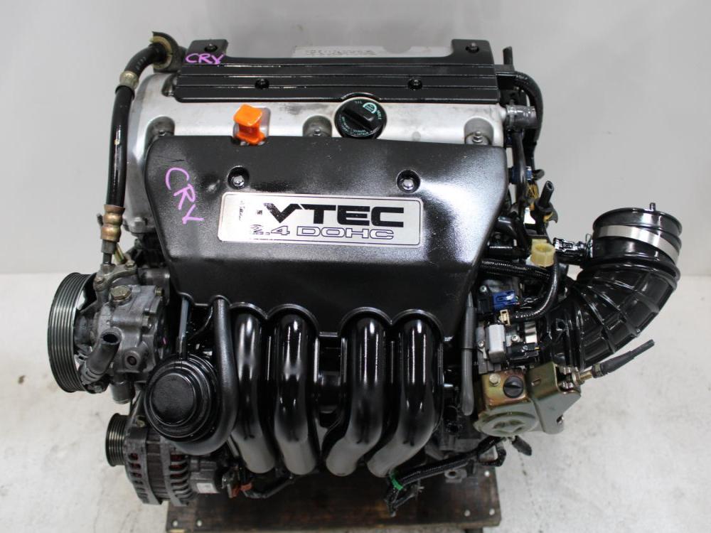 JDM 2002-2006 HONDA CRV K24A 2.4L iVTEC DOHC 4 CYLINDER  ENGINE: Image 1