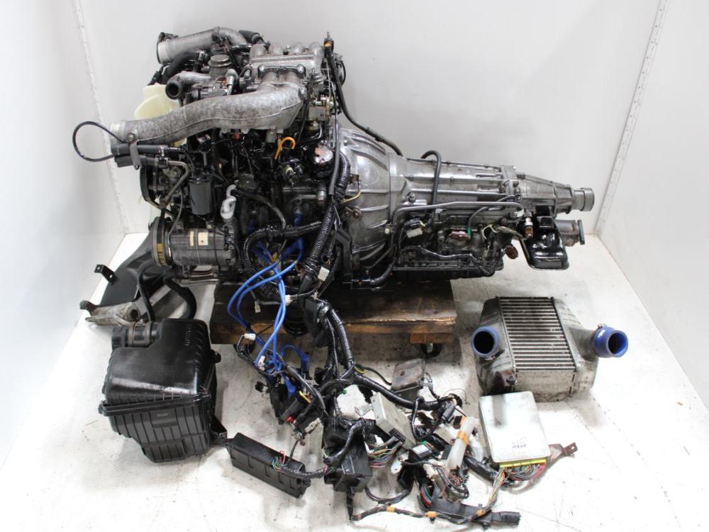 JDM MAZDA RX7 FD3S 13B-TT TWIN TURBO ENGINE AUTOMATIC TRANSMISSION : Image 1