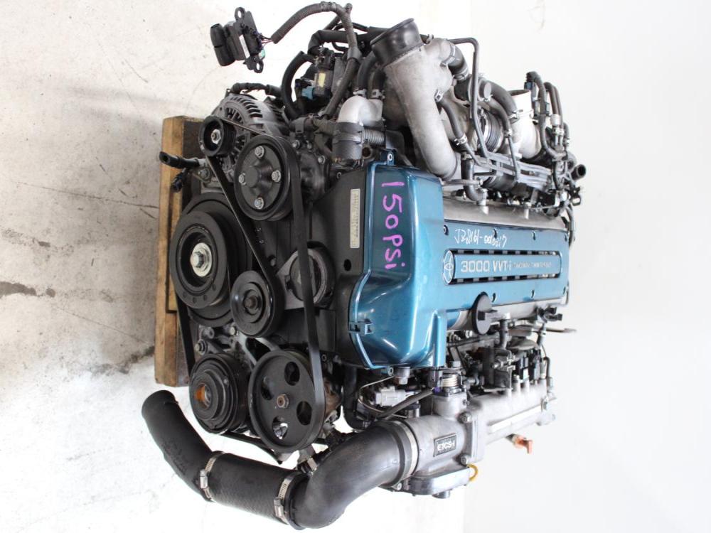 JDM 98-05 TOYOTA /LEXUS ARISTO 2JZ-GTE VVT-I 3.0L I6 ENGINE + A/T + ECU WIRING COMPLETE SWAP: Image 5