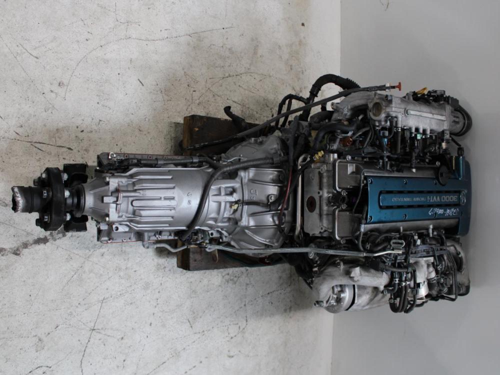 JDM 98-05 TOYOTA /LEXUS ARISTO 2JZ-GTE VVT-I 3.0L I6 ENGINE + A/T + ECU WIRING COMPLETE SWAP: Image 11