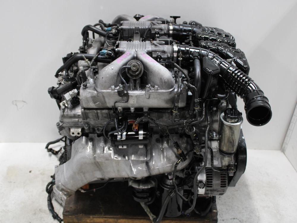 JDM TOYOTA CENTURY 1GZ-FE 5.0L V12 ENGINE WITH WIRING & ECU: Image 10