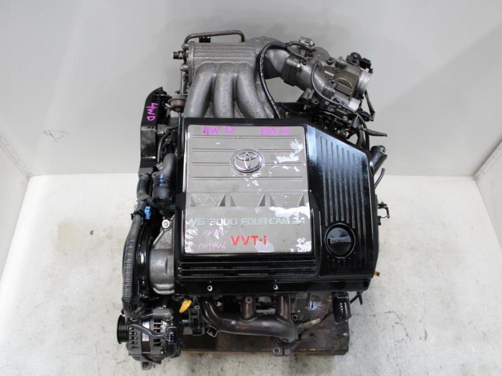 JDM 99-03 TOYOTA CAMRY, LEXUS RX300, ES300, AVALON, SIENNA, 1MZ-FE AWD 3.0L VVTI V6 ENGINE: Image 2