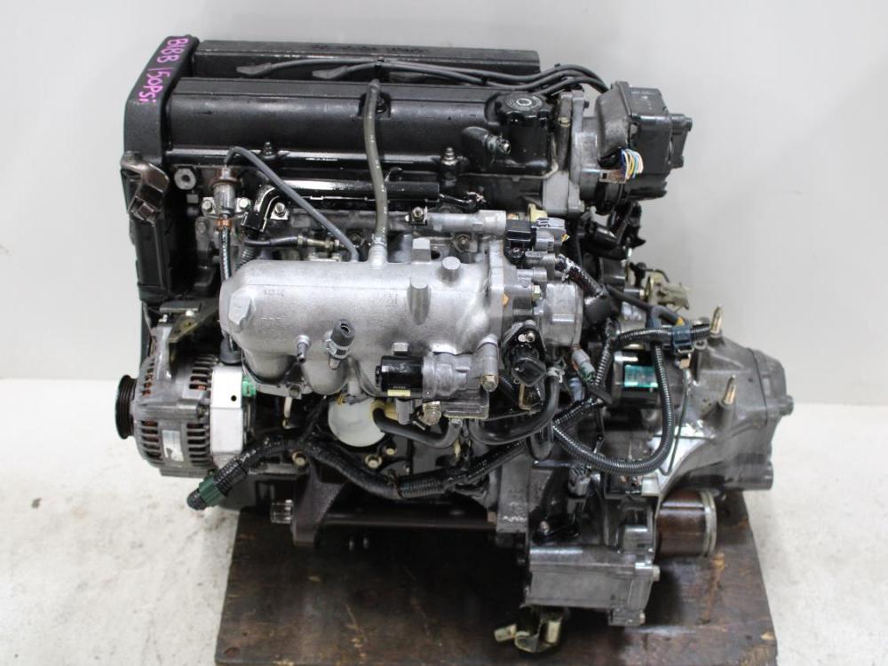 JDM 96-01 HONDA ACURA B18B 1.8L DOHC 4CYL NON-VTEC ENGINE + 5SPD NON LSD M/T  : Image 8