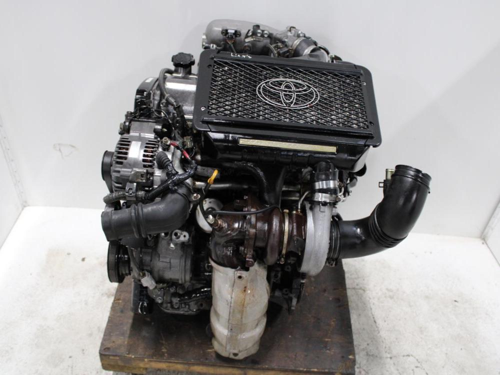 JDM 1997-2001 TOYOTA CALDINA MR2 3SGTE 4TH GEN ST215 2.0L TURBO ENGINE + WIRING ECU: Image 1
