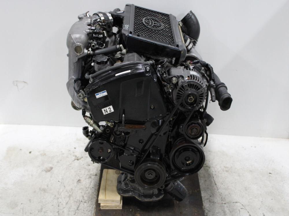 JDM 1997-2001 TOYOTA CALDINA MR2 3SGTE 4TH GEN ST215 2.0L TURBO ENGINE + WIRING ECU: Image 5