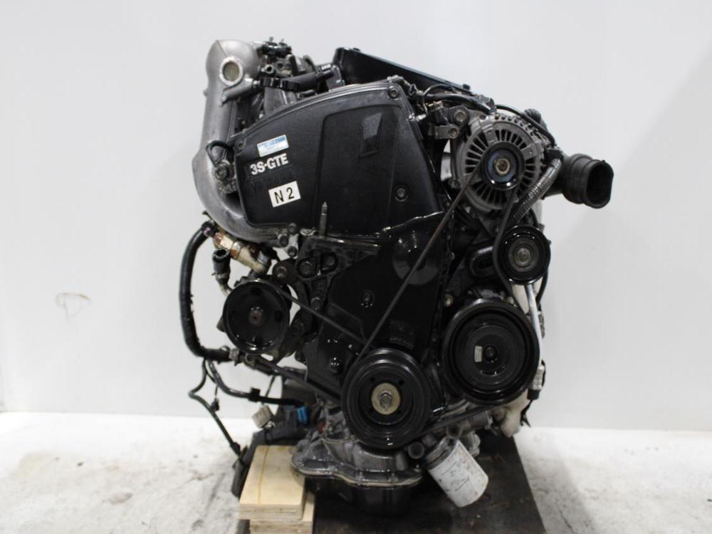 JDM 1997-2001 TOYOTA CALDINA MR2 3SGTE 4TH GEN ST215 2.0L TURBO ENGINE + WIRING ECU: Image 6