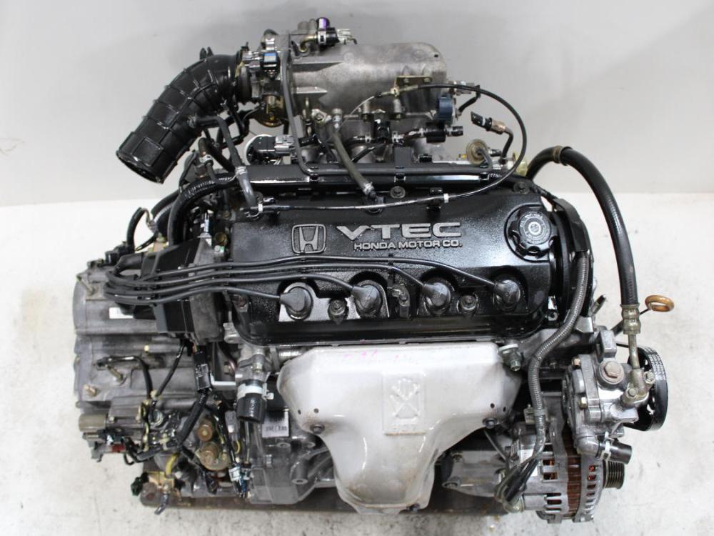 JDM 1998-2002 HONDA ACCORD F23A 2.3L SOHC VTEC 4 CYL ENGINE WITH AUTO TRANSMISSION: Image 2
