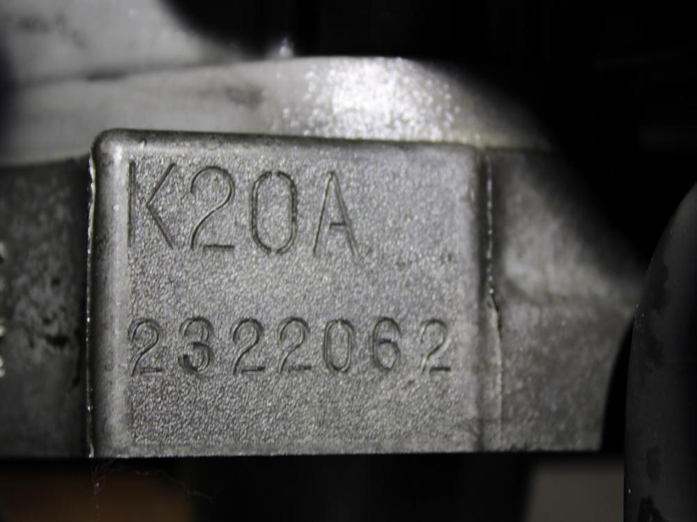 JDM 2002-2005 HONDA CIVIC 2002-2006 ACURA CSX & HONDA CRV K20A DOHC VTEC 2.0L 4CYL ENGINE: Image 13