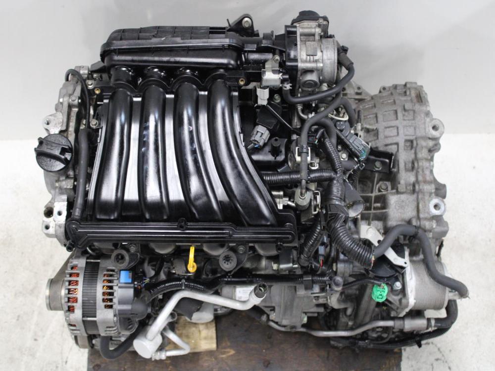 JDM 07-12 NISSAN SENTRA MR20-DE 2.0L DOHC 4CYL ENGINE WITH CVT AUTO TRANSMISSION: Image 1