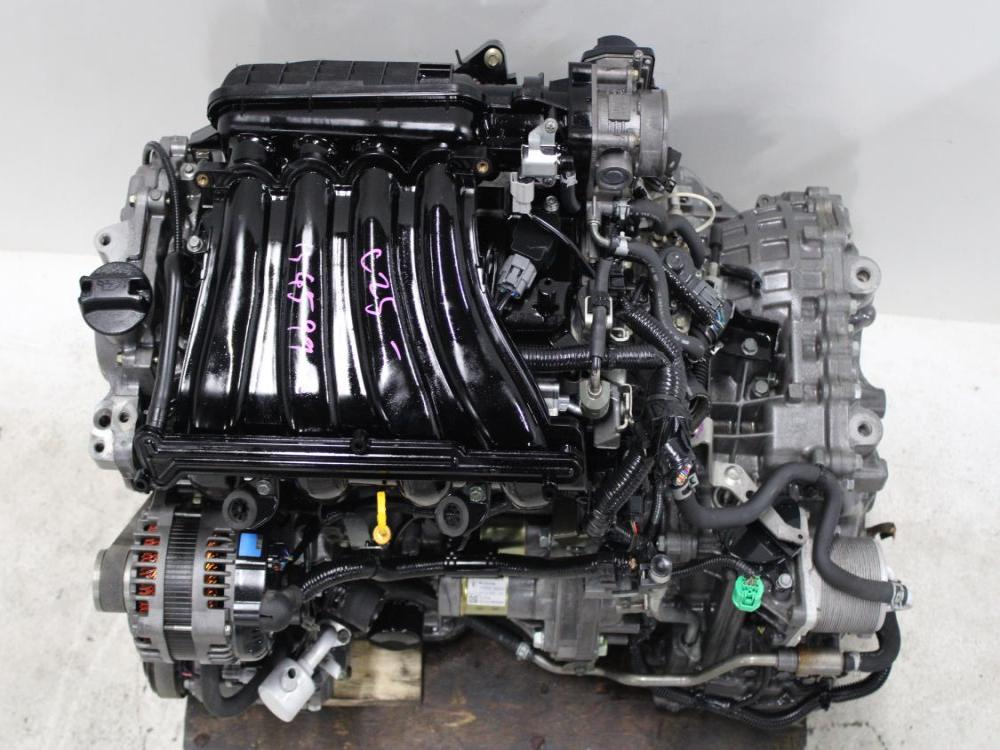 JDM 07-12 NISSAN SENTRA MR20-DE 2.0L DOHC 4CYL ENGINE WITH CVT AUTO TRANSMISSION: Image 1