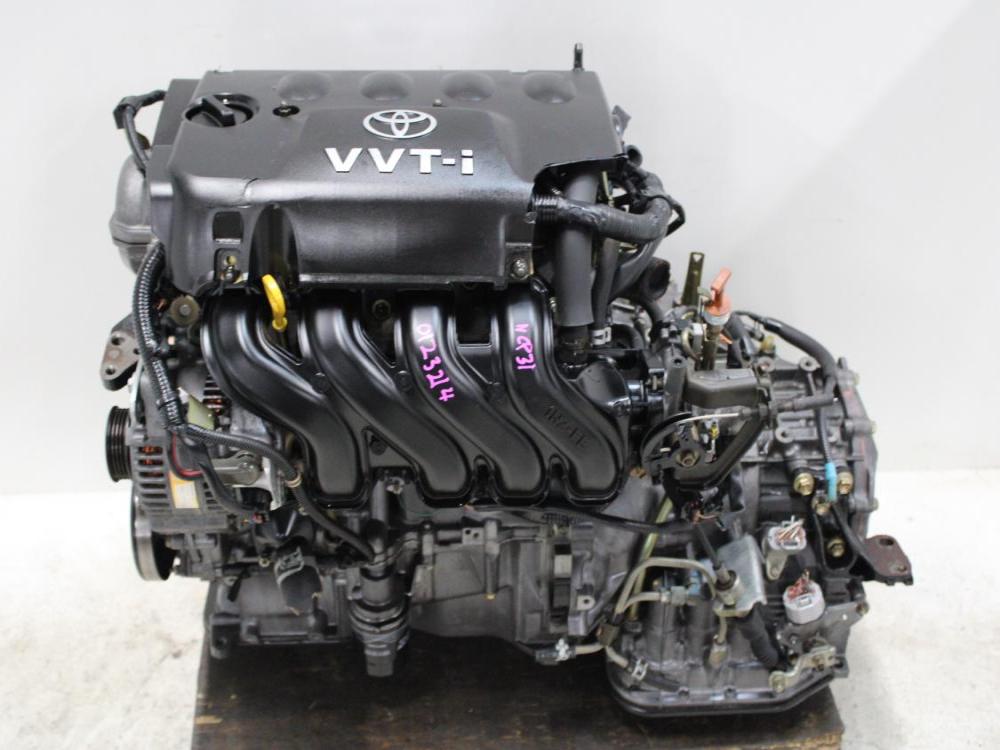 JDM 2000-2005 TOYOTA ECHO 1NZ-FE 1.5L DOHC VVTI 4 CYL ENGINE WITH AUTO TRANSMISSION: Image 2