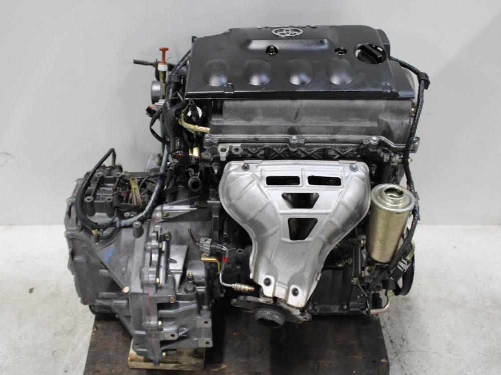 JDM 2000-2005 TOYOTA ECHO 1NZ-FE 1.5L DOHC VVTI 4 CYL ENGINE WITH AUTO TRANSMISSION: Image 8