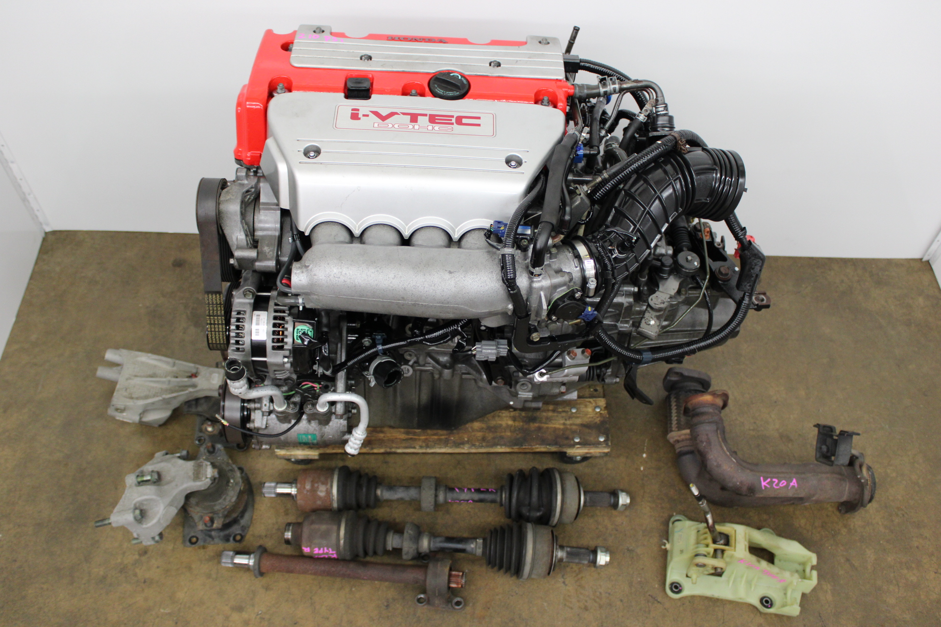 JDM K20A TYPER EUROR CL7 ASP3 HONDA ACCORD ENGINE WITH 6SPD LSD