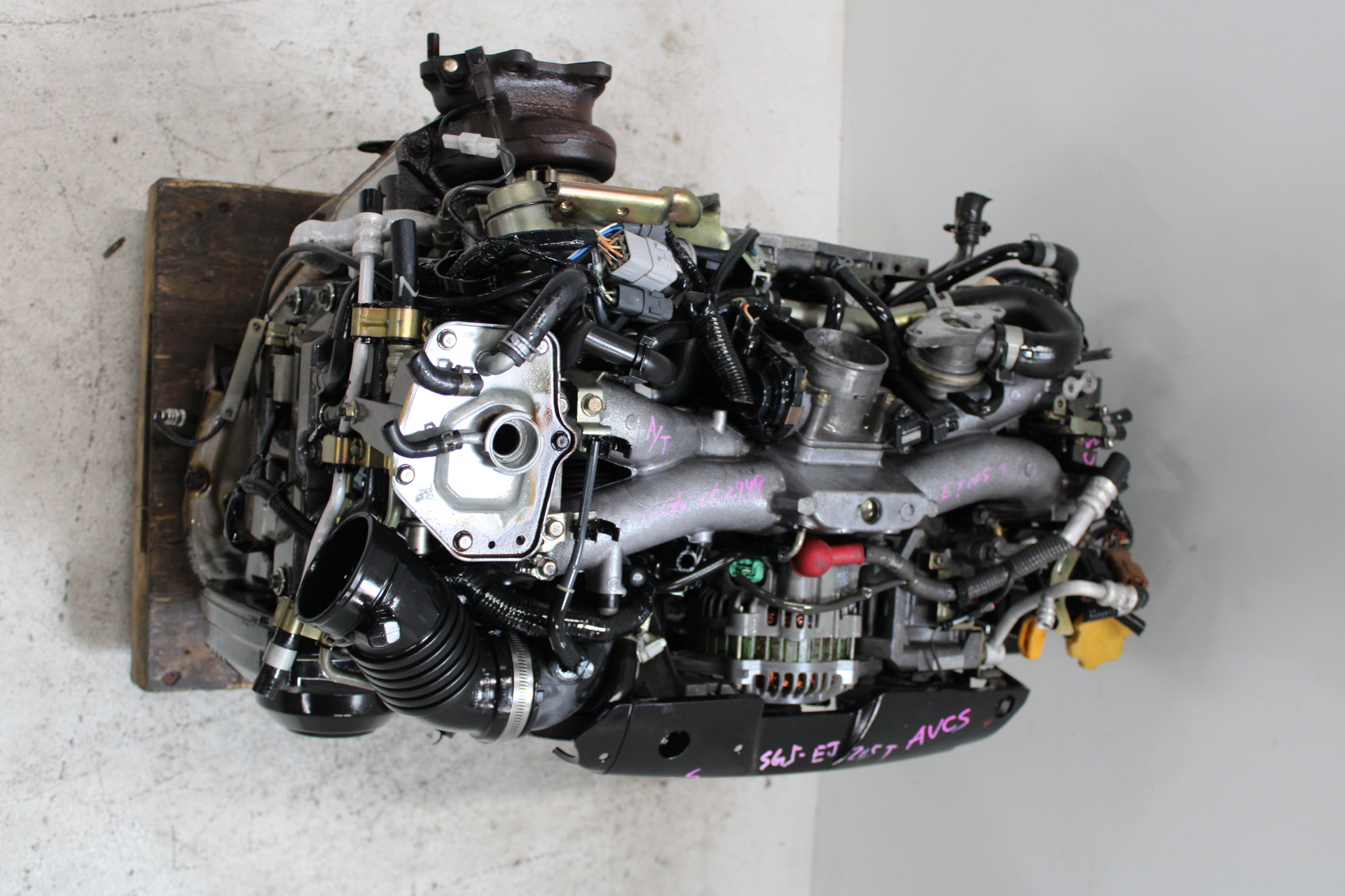 JDM 2002-2005 SUBARU IMPREZA WRX EJ205 2.0L DOHC TURBO AVCS ENGINE ...