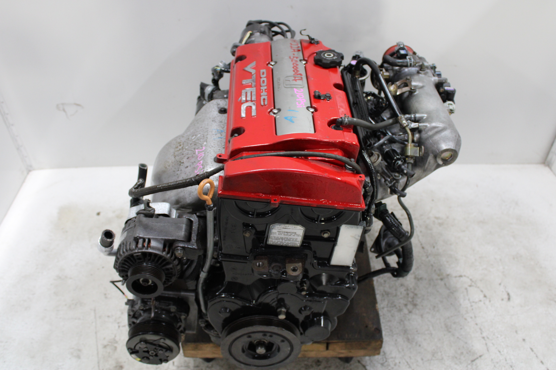 JDM HONDA PRELUDE, ACCORD H22A 2.2L DOHC VTEC ENGINE + 5SPD LSD M/T ...