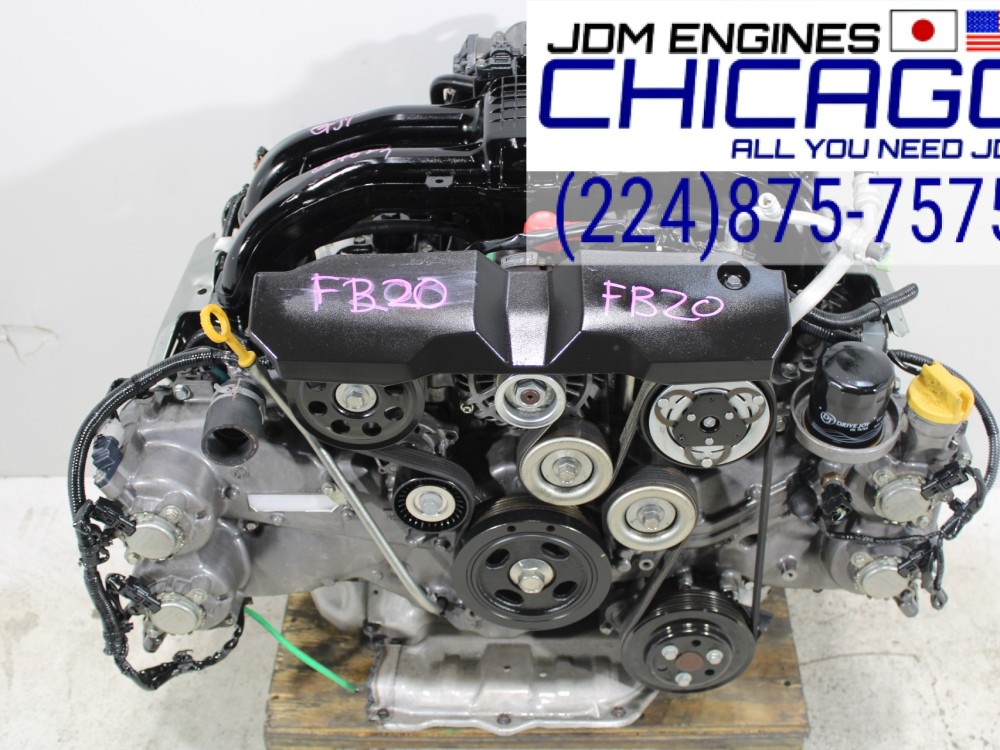 JDM 2012-2016 SUBARU IMPREZA XV CROSSTREK FB20 DOHC 2.0L AVCS NON-TURBO ENGINE