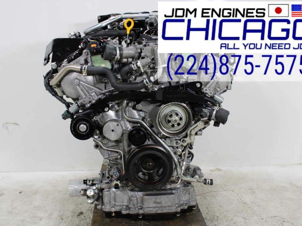 JDM INFINITI Q50, Q60, NISSAN Z VR30DDTT 3.0L TWIN TURBO RWD ENGINE LONG BLOCK
