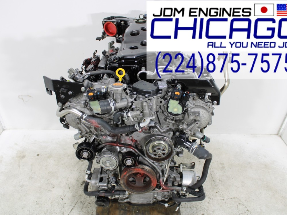 JDM INFINITI Q50, Q60, NISSAN Z VR30DDTT 3.0L TWIN TURBO AWD ENGINE LONG BLOCK