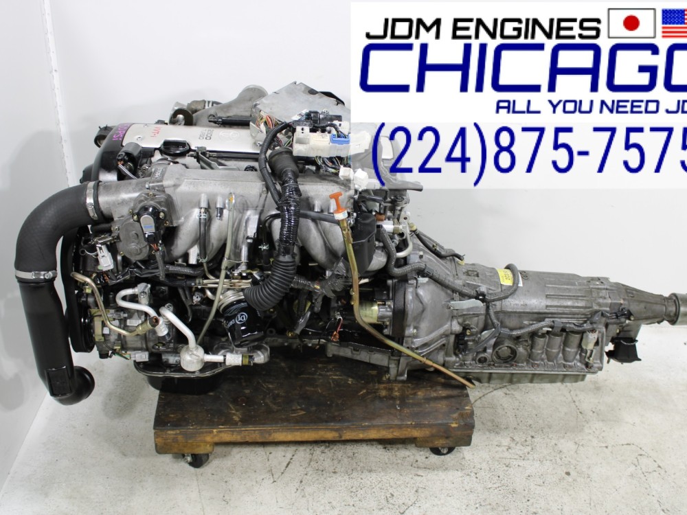 JDM 1JZ-GTE VVT-I TUBRO ENGINE 2.5L H6 WITH A/T WIRING&ECU FRONT SUMP: Principle