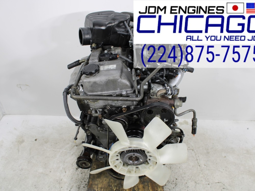JDM 1995-2004 TOYOTA 4RUNNER, TACOMA, T100 3RZ-FE 2.7L DOHC 4 CYL COIL TYPE 4 PORT ENGINE