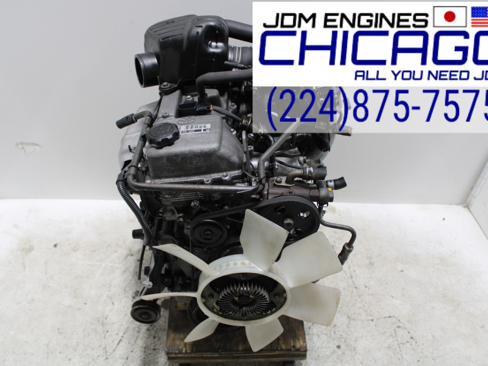 JDM 1995-2004 TOYOTA 4RUNNER, TACOMA, T100 3RZ-FE 2.7L DOHC 4 CYL COIL TYPE 4 PORT ENGINE
