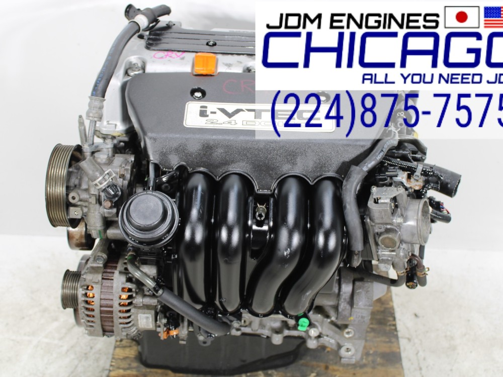 JDM 2002-2006 HONDA CRV K24A 2.4L iVTEC DOHC 4 CYLINDER  ENGINE