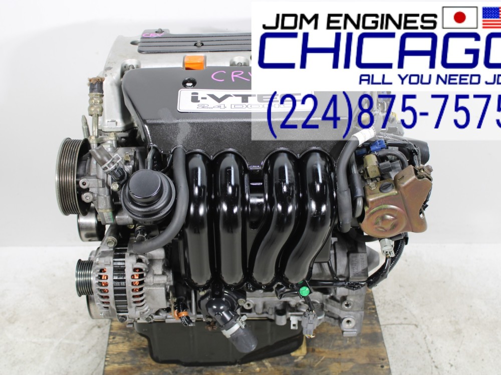 JDM 2002-2006 HONDA CRV K24A 2.4L iVTEC DOHC 4 CYLINDER  ENGINE