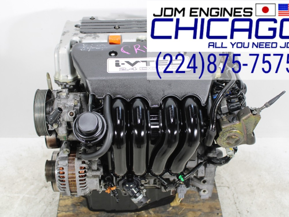 JDM 2002-2006 HONDA CRV K24A 2.4L iVTEC DOHC 4 CYLINDER  ENGINE