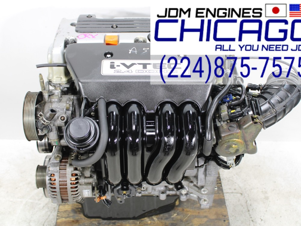 JDM 2002-2006 HONDA CRV K24A 2.4L iVTEC DOHC 4 CYLINDER  ENGINE