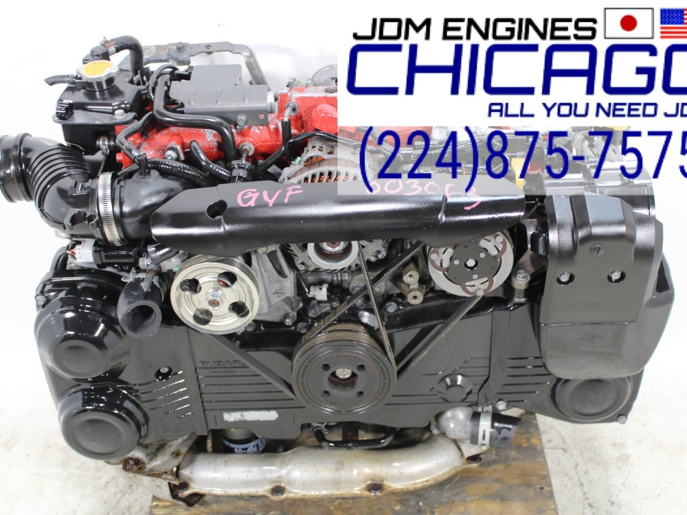 JDM 2008-2019 SUBARU WRX STI EJ257 2.5L DOHC TURBO AVCS ENGINE