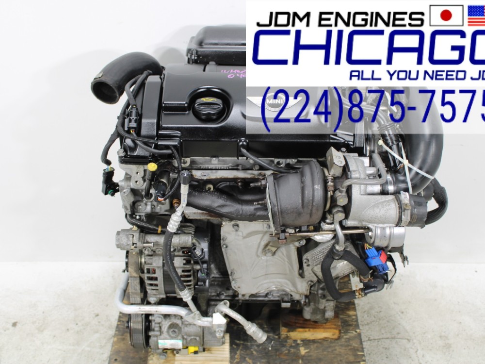 JDM 11-15 MINI COOPER S TURBOCHARGER 1.6L ENGINE WITH WIRING & ECU N18