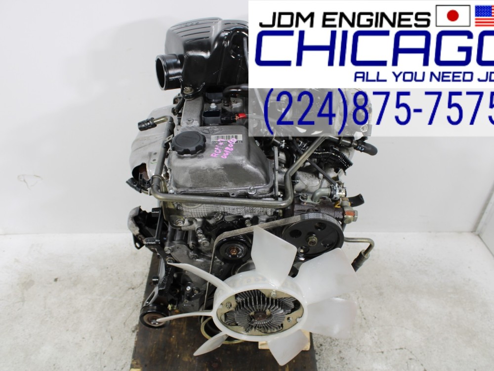 JDM 1995-2004 TOYOTA 4RUNNER, TACOMA, T100 3RZ-FE 2.7L DOHC 4 CYL COIL TYPE 4 PORT ENGINE