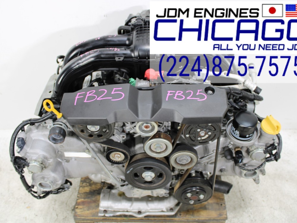 JDM 2011-2016 SUBARU FORESTER/LEGACY/OUTBACK FB25 DOHC TIMING CHAIN  2.5L ENGINE