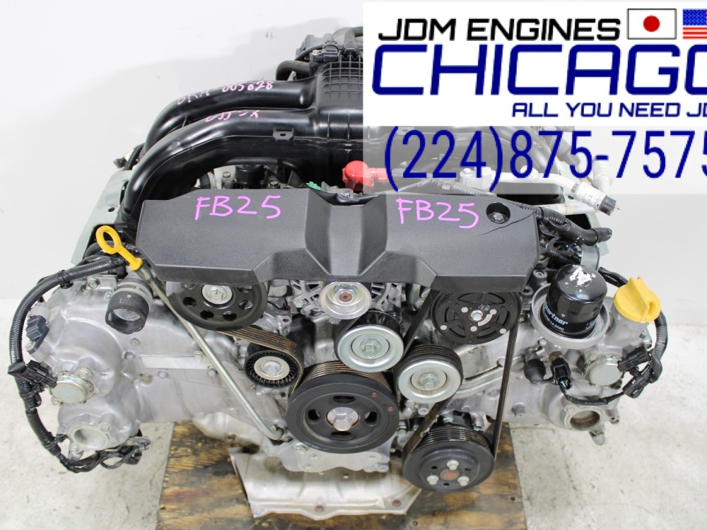 JDM 2011-2016 SUBARU FORESTER/LEGACY/OUTBACK FB25 DOHC TIMING CHAIN  2.5L ENGINE