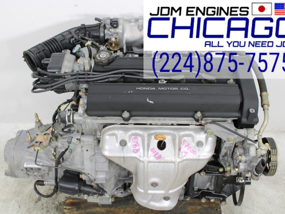 JDM 1996-2001 ACURA INTEGRA B18B 1.8L 4CYL ENGINE WITH 5SPD NON-LSD M/T WIRING&ECU