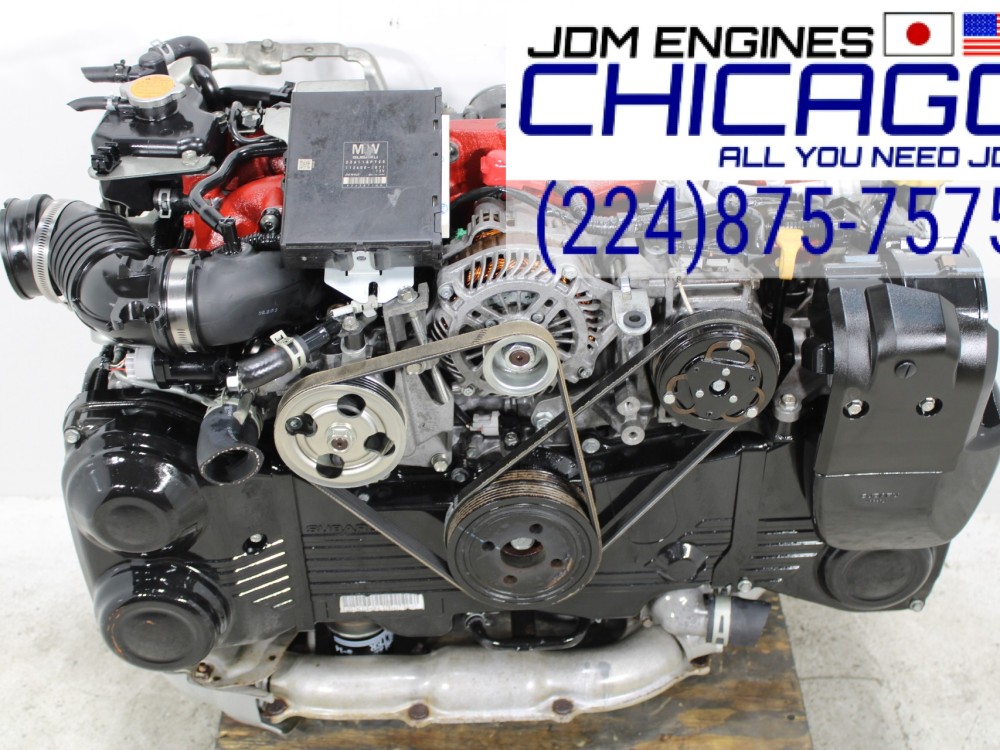 JDM 2008-2019 SUBARU WRX STI EJ257 2.5L DOHC TURBO AVCS ENGINE