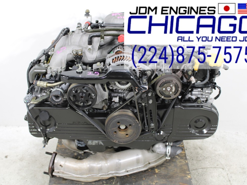 JDM 00-05 SUBARU IMPREZA FORESTER LEGACY OUTBACK BAJA EJ25 2.5L SOHC 4 CYL ENGINE