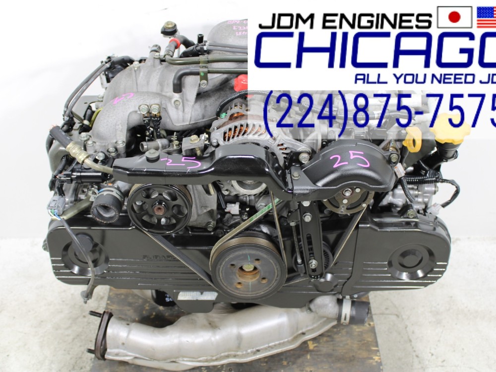 JDM 00-05 SUBARU IMPREZA FORESTER LEGACY OUTBACK BAJA EJ251 2.5L SOHC 4 CYL ENGINE
