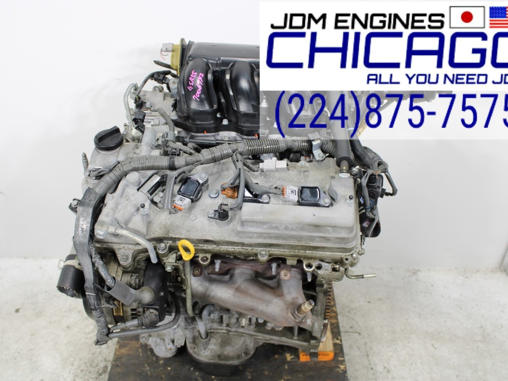 JDM 07-16 TOYOTA HIGHLANDER VENZA SIENNA CAMRY LEXUS RX350 ES350 2GR-FE 3.5L V6 ENGINE