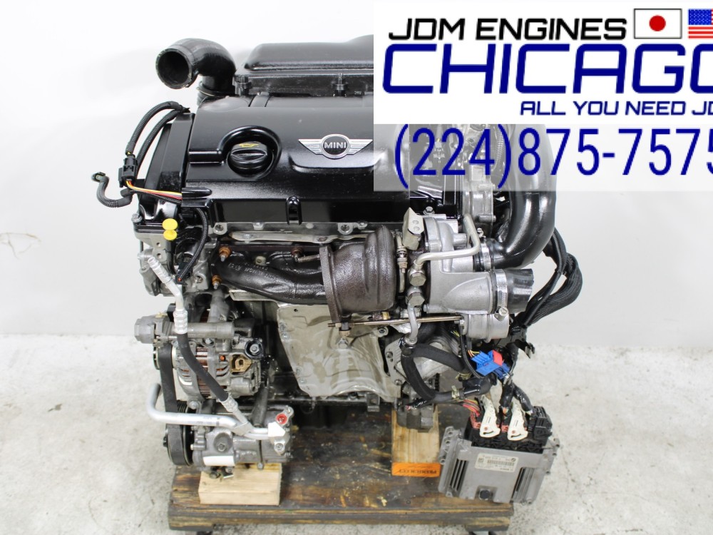 JDM 11-15 MINI COOPER S TURBOCHARGER 1.6L ENGINE WITH WIRING & ECU N18