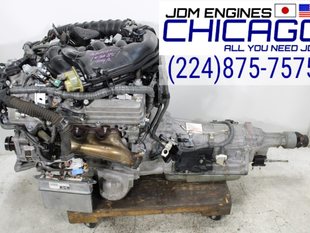 JDM 2006 LEXUS GS300 3.0L RWD V6 VVT-i ENGINE WITH 6-SPEED AUTO TRANSMISSION