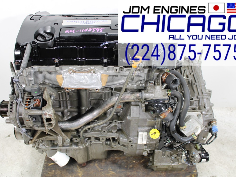 JDM 13-17 HONDA ACCORD, 15-19 HONDA CR-V K24W 2.4L 4CYL ENGINE WITH CVT FWD AUTO TRANSMISSION
