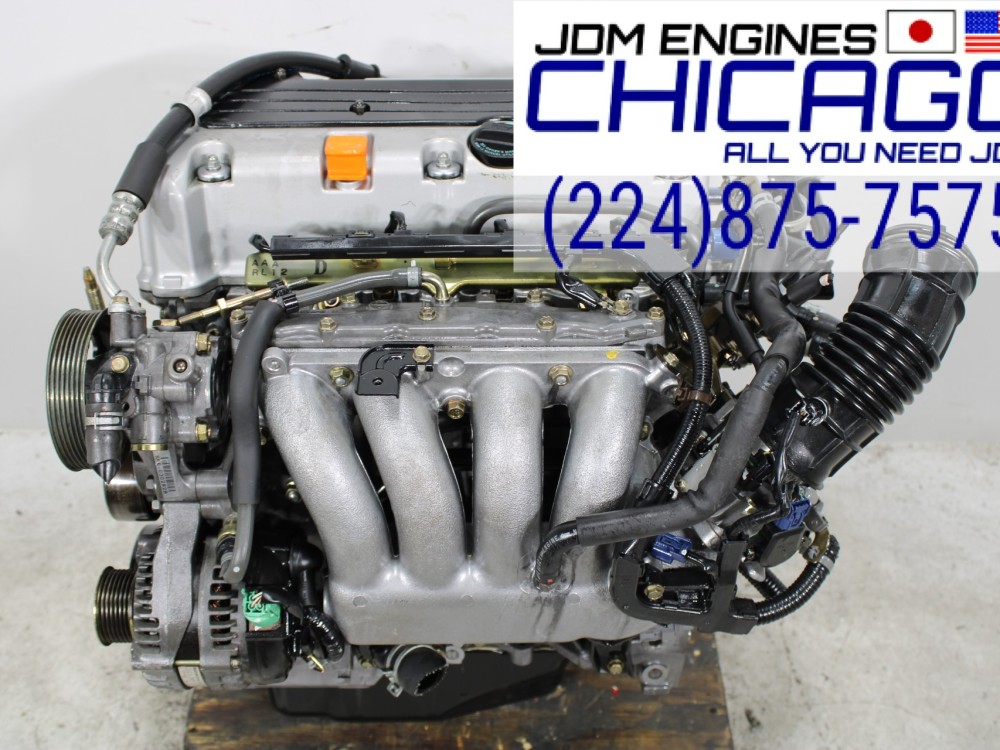JDM HONDA ACCORD 2003-2007 K24A 2.4L DOHC 4CYL VTEC ENGINE