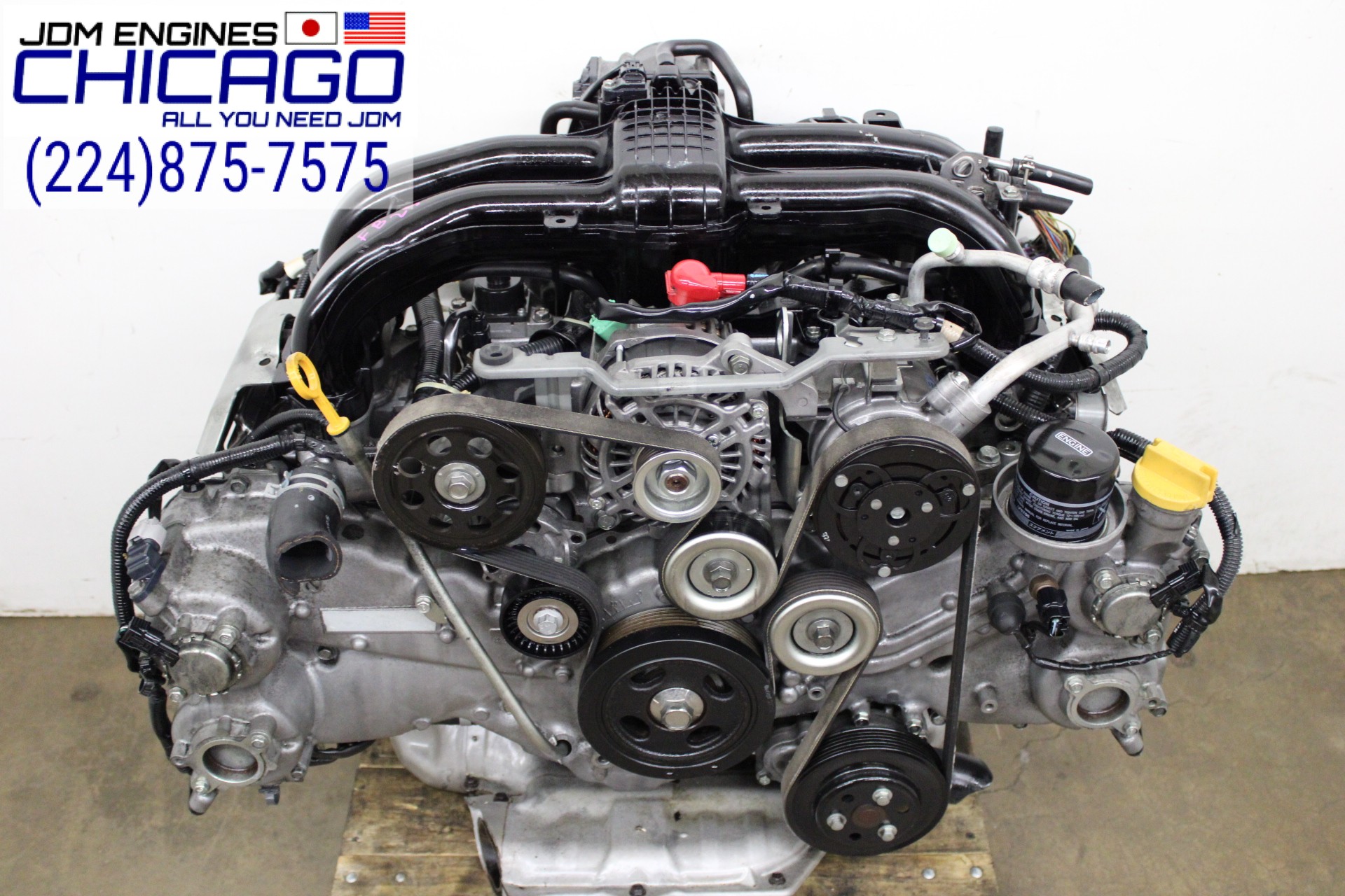 JDM 2011-2016 SUBARU IMPREZA/ FORESTER/LEGACY/OUTBACK FB25 DOHC TIMING CHAIN  2.5L ENGINE